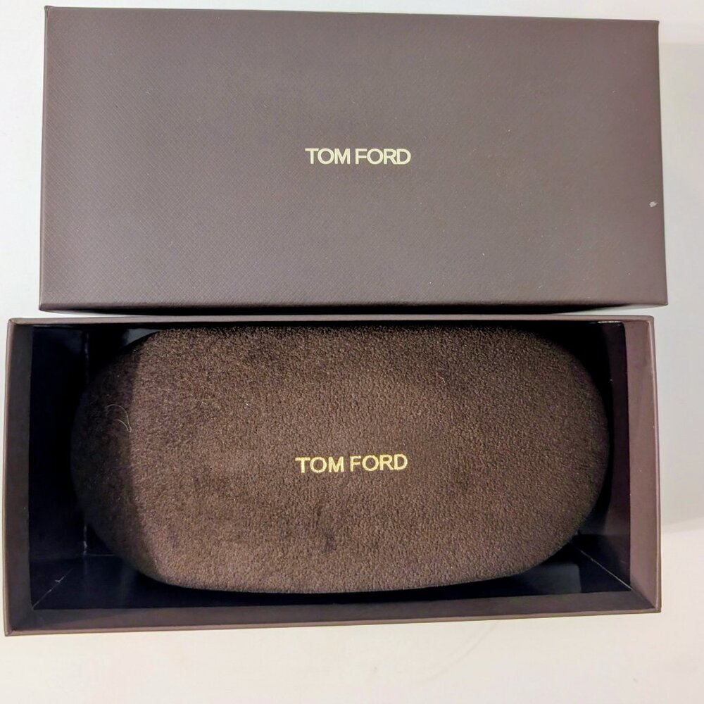 New Tom Ford Hard case with box Brown